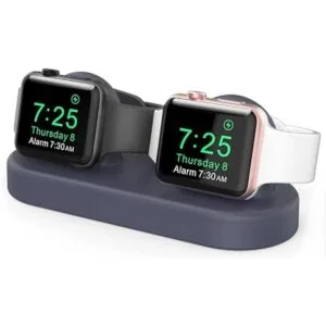 Delidigi Soporte de carga doble de silicona para cargador_1