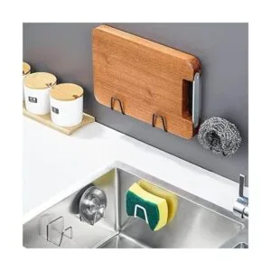 ESINAM 2 soportes de esponja para fregadero de cocina