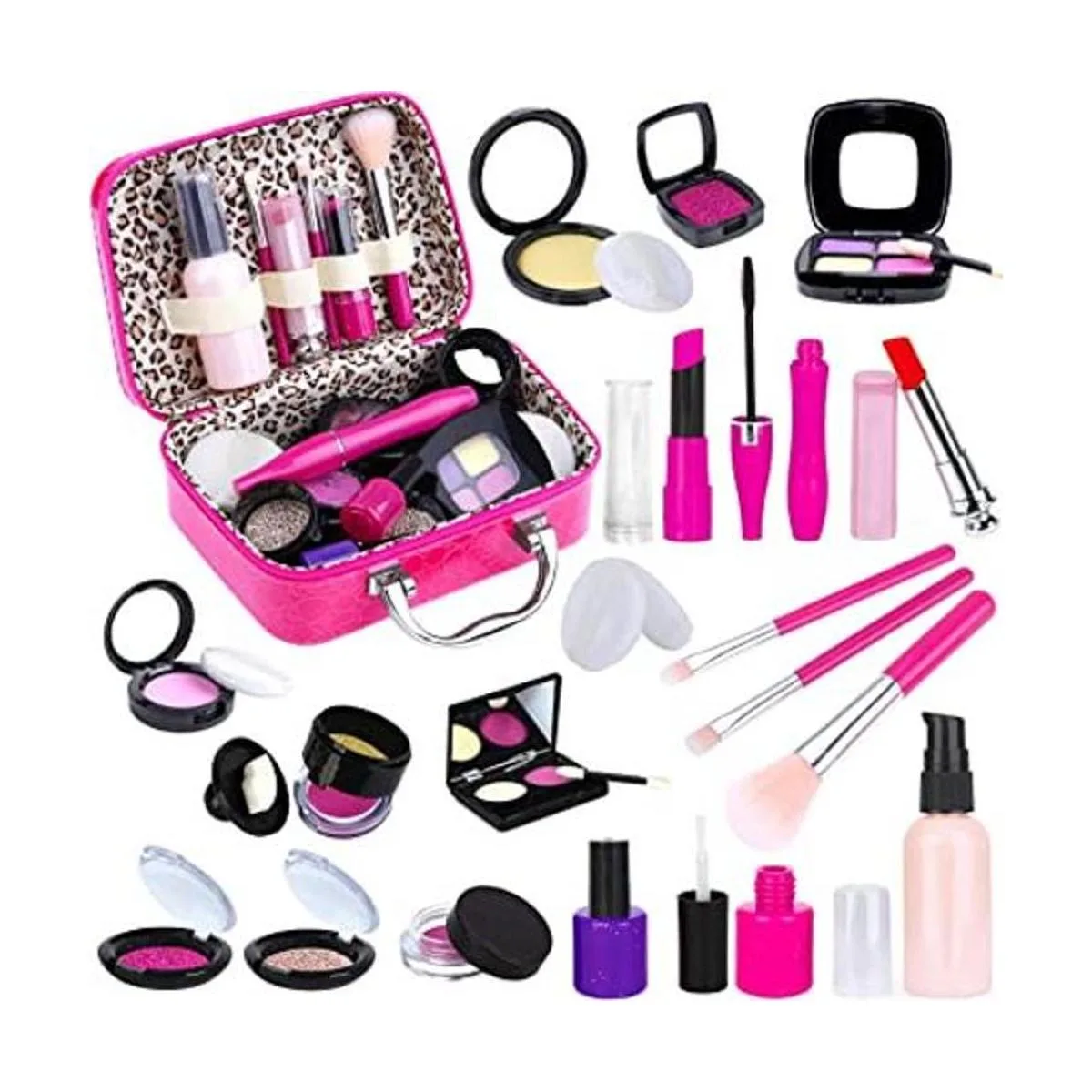 Tepsmigo Kit de maquillaje de simulación para niñas juego_1