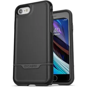 Encased Funda protectora para iPhone SE con clip para_2