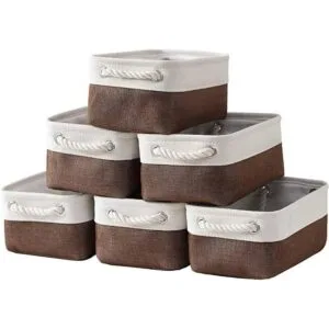 Sacyic Canastas de almacenamiento pequeñas para