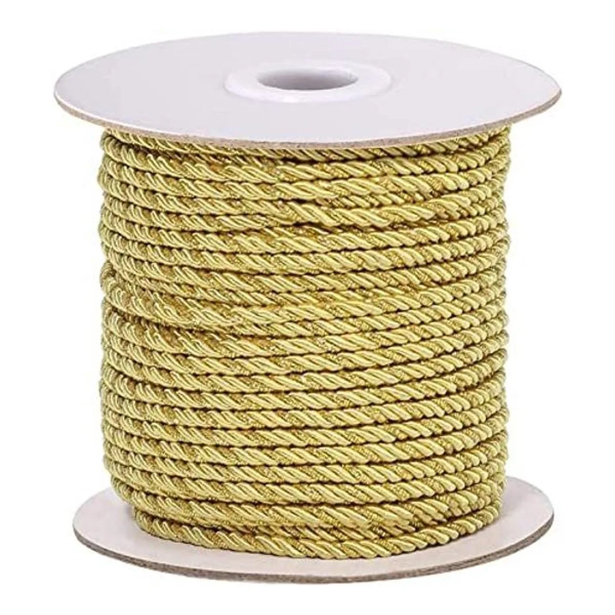 PH PandaHall Cuerda metálica trenzada de 3 capas cuerda