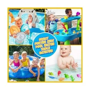 Juguete de agua magnético de pesca con 2 postes de pesca_3