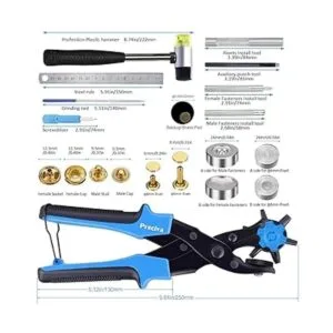 Preciva Juego de alicates de perforación kit de