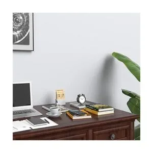 Organizador de escritorio de cuero bandeja de documentos_5