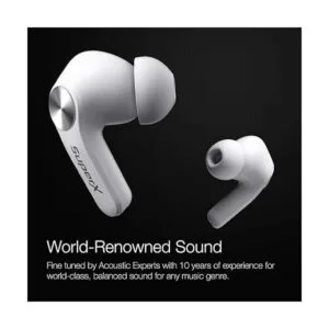 SuperX Auriculares inalámbricos Bluetooth 5.0 con funda de_2