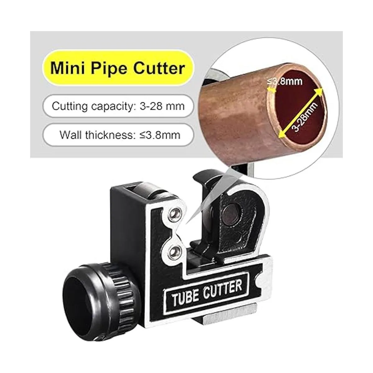 Spurtar Cortador de tubos de 0.1181.102 in para tubos de