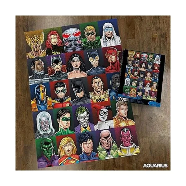 AQUARIUS DC Comics Rompecabezas de caras fundidas_3