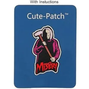 Parche bordado Misery para planchar y coser en la película_3