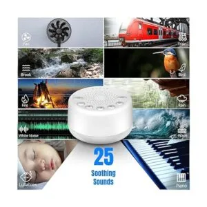 Easysleep Sound Máquina de ruido blanco con 25 sonidos_2