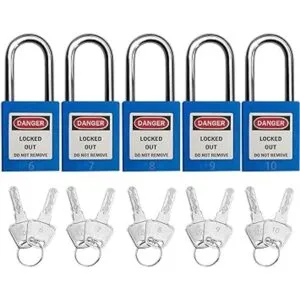 Cerraduras de bloqueo de etiqueta candado seguro 10