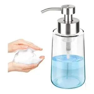 GLUBEE Dispensador de jabón espumoso de vidrio_1