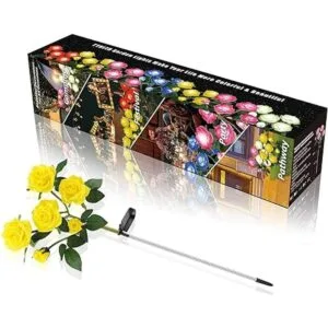 Luces solares para jardín al aire libre luz LED mejorada_2