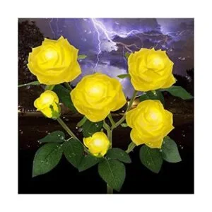 Luces solares para jardín al aire libre luz LED mejorada_1