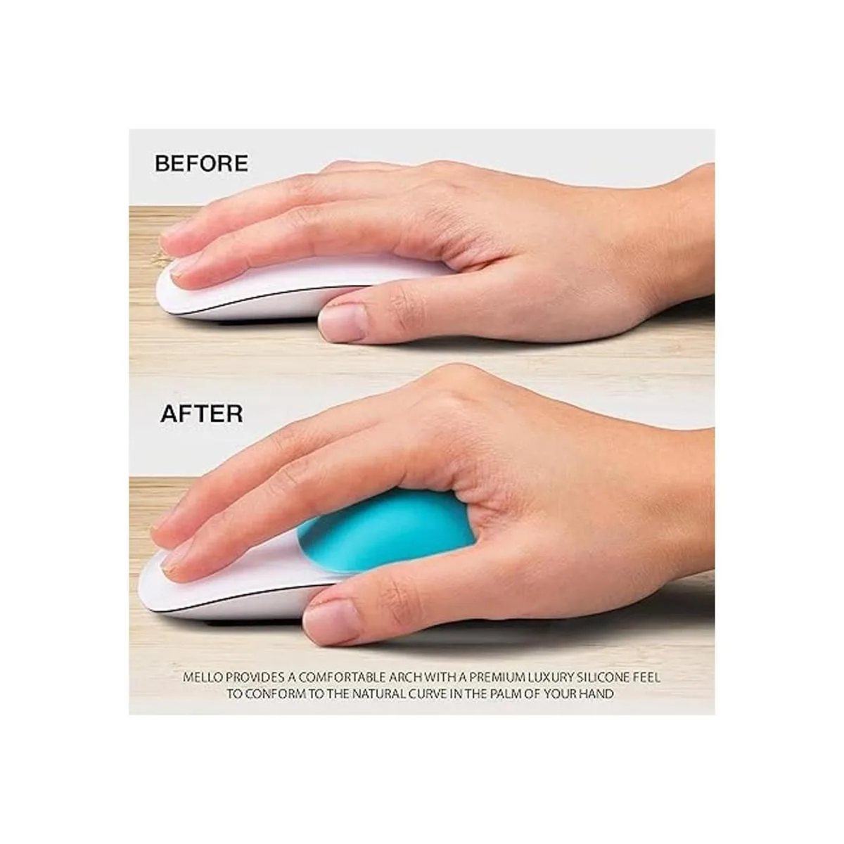 Cojín de silicona Mello compatible con Apple Magic Mouse 1_5