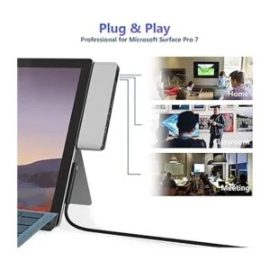 Surface Pro 7 USB C Hub 6 en 2 Base Surface Pro 2019 de_6