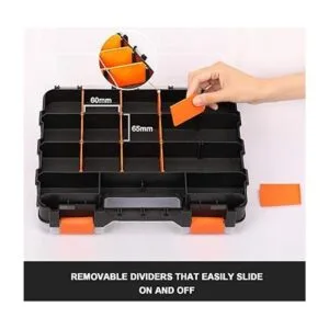 CASOMAN Double Side Tool Organizer with Impact Resistant