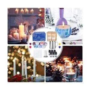 SUPERSUN Kit de fabricación de velas para adultos