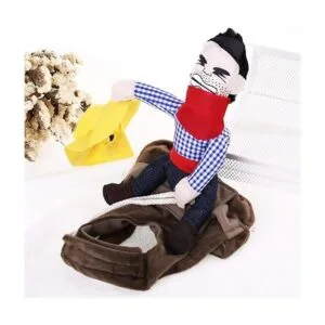 ISMARTEN Cowboy Rider Dog Costume for Dogs Outfit Knight