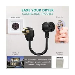 BOEEMI Adaptador de conector hembra de 4 clavijas macho a_3