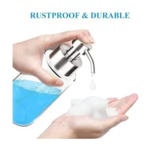 GLUBEE Dispensador de jabón espumoso de vidrio_2