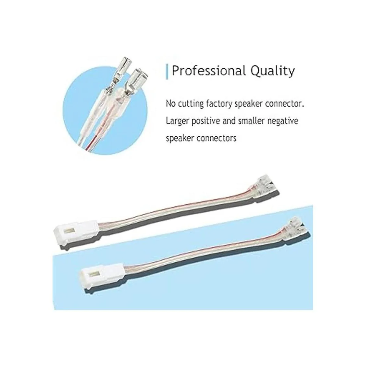 RED WOLF Adaptador de arnés de cableado de altavoz_3