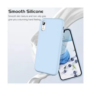 DOMAVER Funda para iPhone XR delgada ligera suave de_3