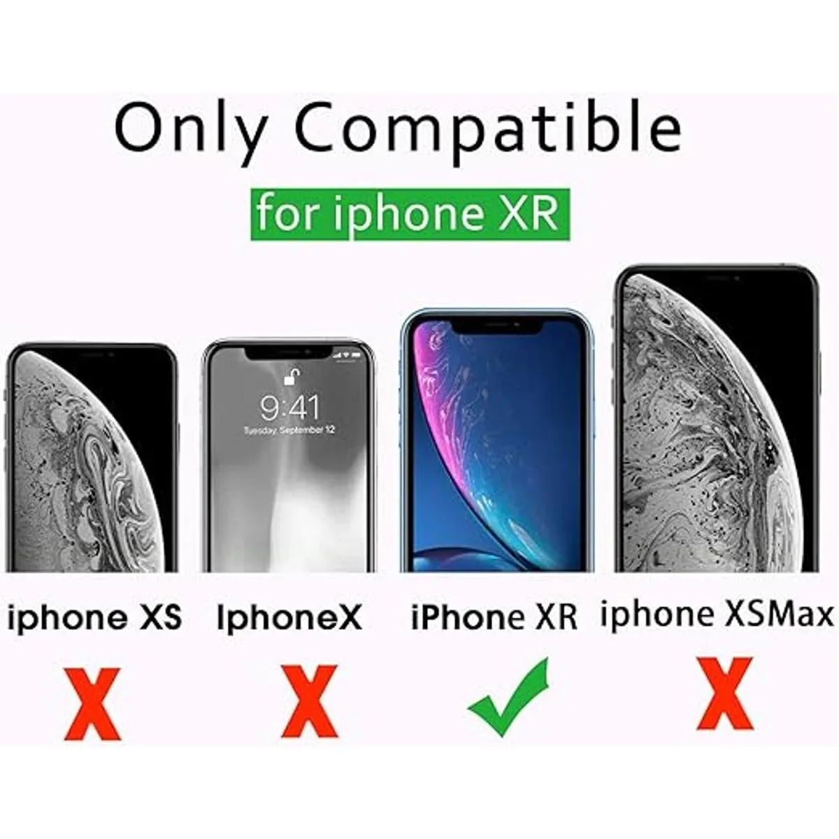 DOMAVER Funda para iPhone XR delgada ligera suave de_2