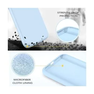 DOMAVER Funda para iPhone XR delgada ligera suave de_5