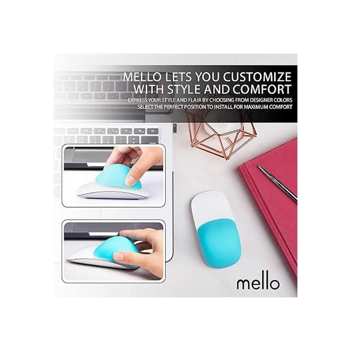 Cojín de silicona Mello compatible con Apple Magic Mouse 1_6