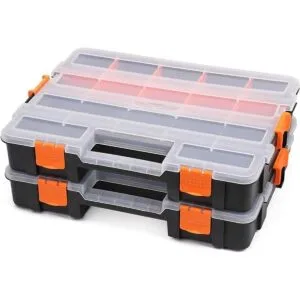 Makitoyo Organizador de cajas de herramientas organizador