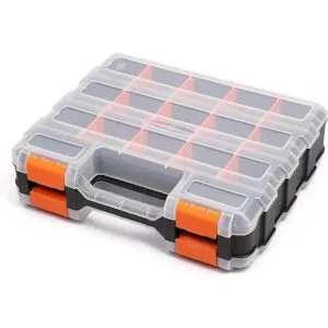 CASOMAN Double Side Tool Organizer with Impact Resistant