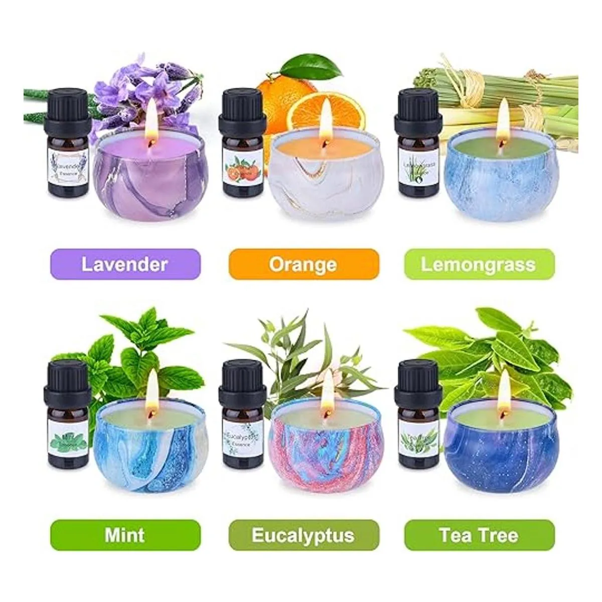 SUPERSUN Kit de fabricación de velas para adultos