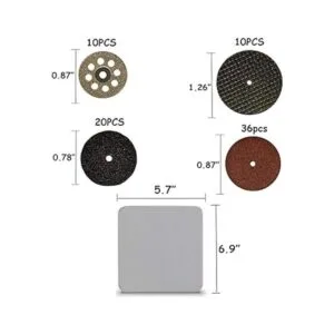 Juego de ruedas de corte para herramienta giratoria 88_3