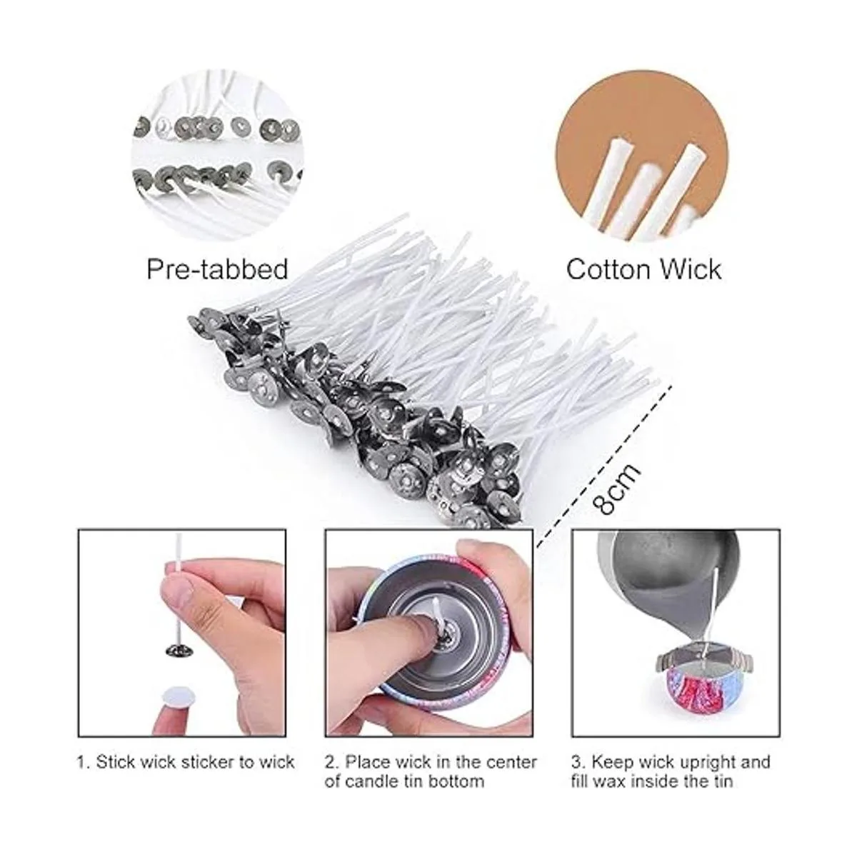 SUPERSUN Kit de fabricación de velas para adultos