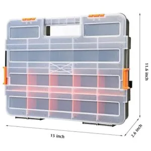 Makitoyo Organizador de cajas de herramientas organizador