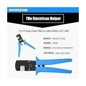 Herramienta de crimpado Micro Molex Yangoutool Micro Jst_3