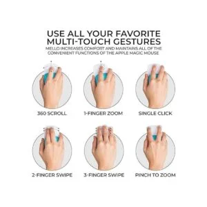 Cojín de silicona Mello compatible con Apple Magic Mouse 1_3