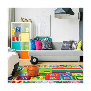 IMIKEYA Alfombra de juego para niños alfombra de juego_3