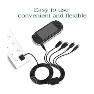 Cable cargador USB 5 en 1 para Nintendo DS LiteWii UNew_2