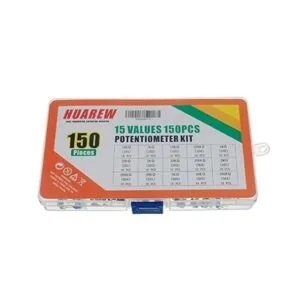 HUAREW 15 valores 150 unidades potenciómetro de película_3