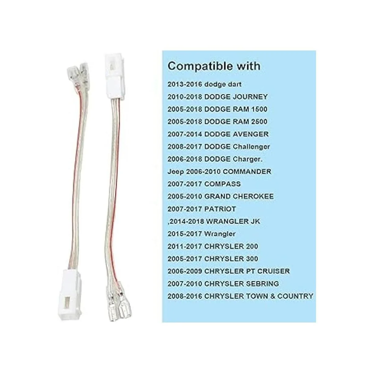 RED WOLF Adaptador de arnés de cableado de altavoz_6