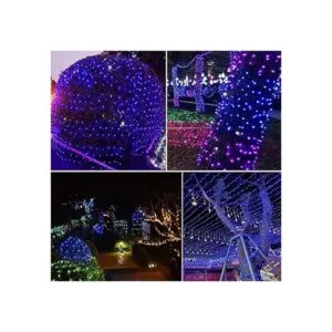 Beewin Paquete de 2 luces solares de cobre de 100 LED de