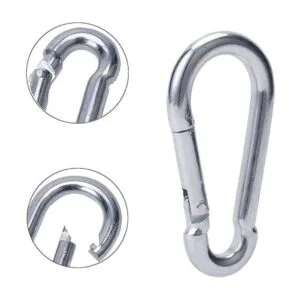 OWAYOTO Mosquetón de 3 pulgadas con cierre de mosquetón_3