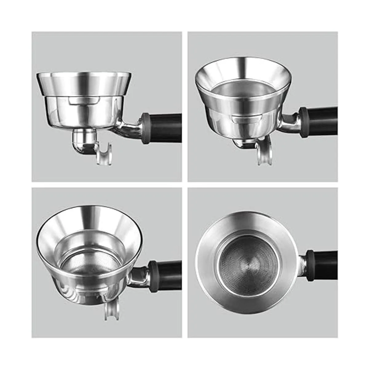 Embudo de dosificación de café de 2.283 in anillo