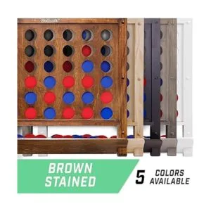 GoSports Wall Mounted Giant 4 in a Row Jumbo Four in a_2