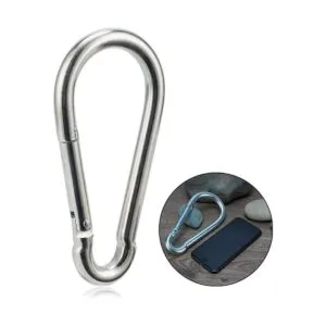 Clip de mosquetón grande resistente con resorte de 6.3_1