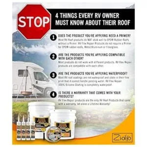 Sellador de techo Ziollo RV Flex Repair 100 silicona RV_2