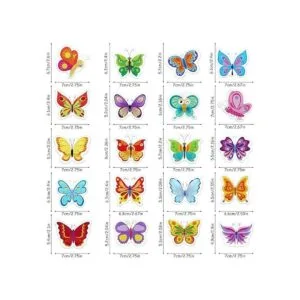 Adhesivos de ventana de mariposa para niños adhesivos de_2