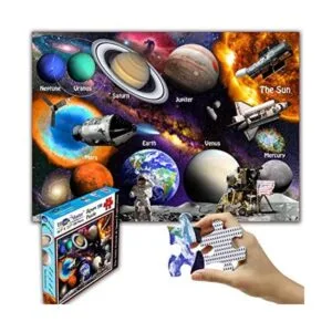 Think2Master Rompecabezas de 100 piezas con sistema solar_1